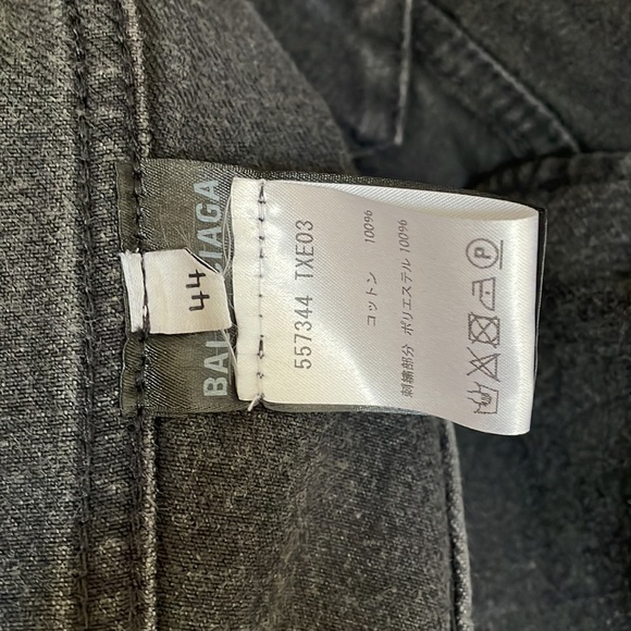 Men’s Balenciaga You Are The World Jean Jacket - Picture 6 of 6